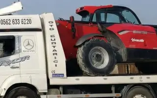 Kadıköy bölgesinde kiralık Manitou MT 1840 teleskopik forklift - Dar alanlar için özel çözümler