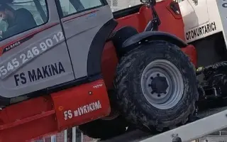 Tuzla bölgesinde kiralık Manitou MT 1840 teleskopik forklift - Liman ve depo operasyonları için ideal